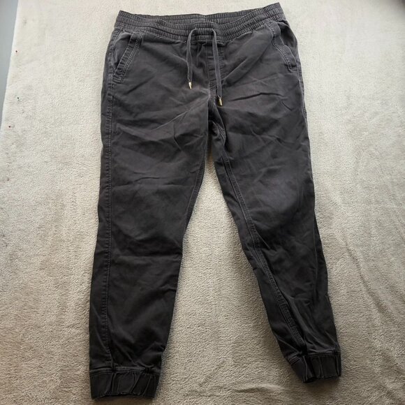 Urban Pipeline Mens Jogger Pants Large Drawstring  Casual Pull On Classic Black - Picture 9 of 10